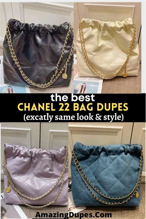 chanel 22 dupe bag|chanel suspenders dupe.